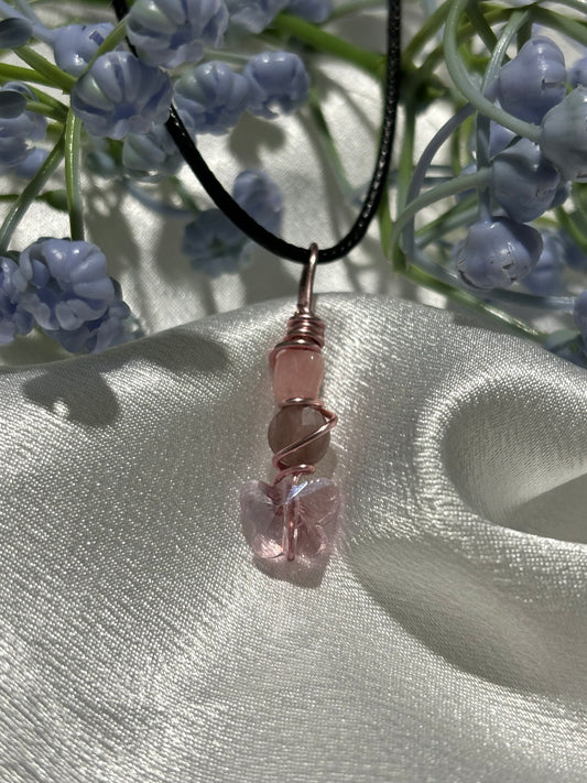 Pink Opal Necklace