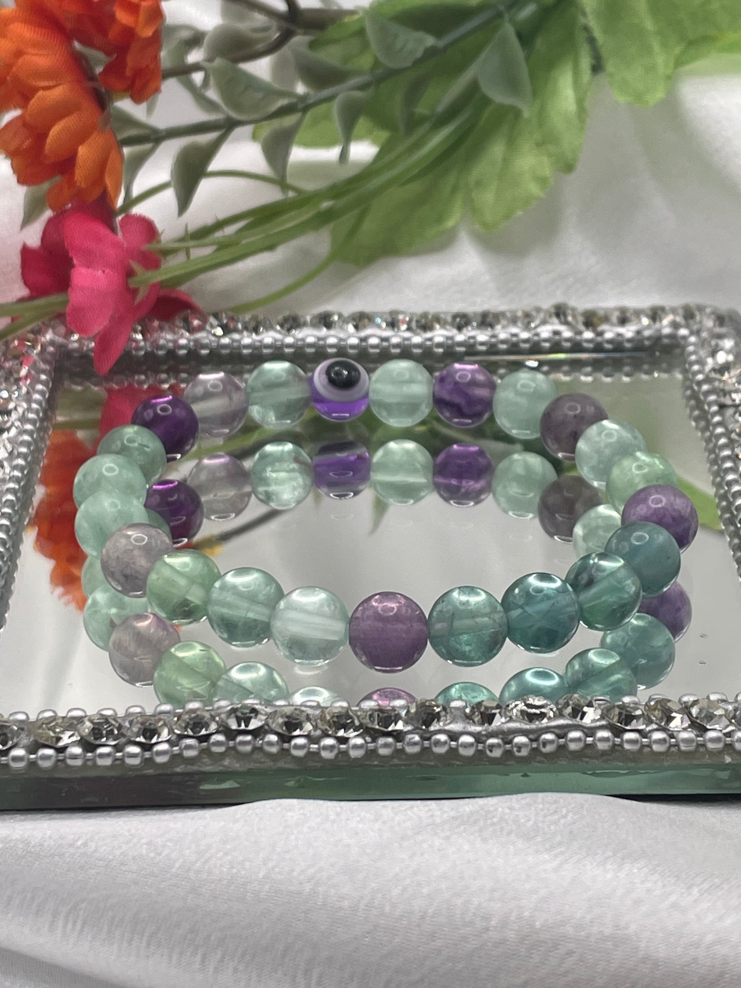 Rainbow Fluorite Bracelet