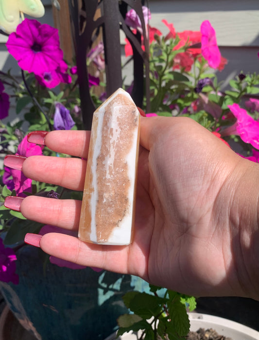 Orange Calcite {slightly chipped and discounted}